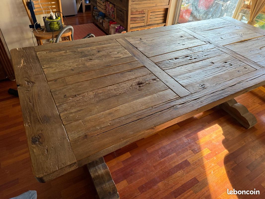 Table en bois salle à manger (image 2)
