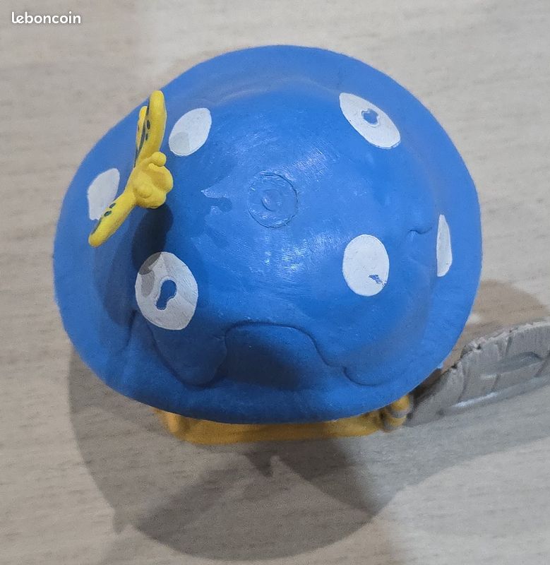 VINTAGE ANCIENNE MAISON des Schtroumpf Smurf Schlumpf Bully PEYO No