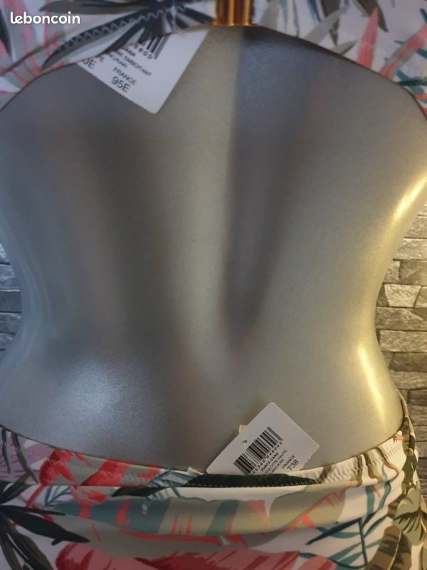 Maillot de bain Taille haute T38/95E (image 4)