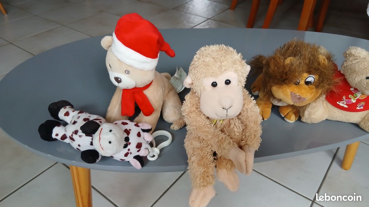 Lot de 5 peluches – 14, 16, 16, 17, 23 cm (image 8)