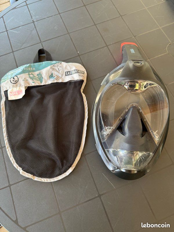 Masque intégral Decathlon easybreath 900 taille M/L (image 1)