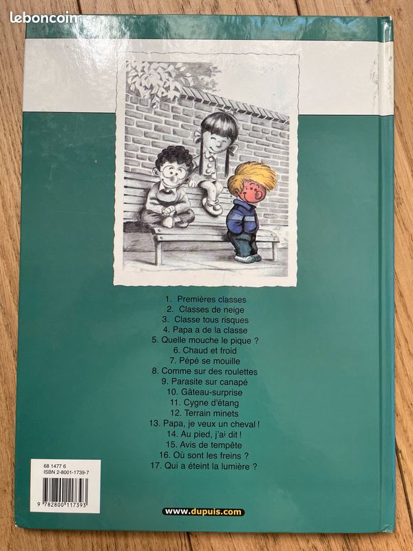 BD Cédric 3 Classe tous risques - Bande dessinée Dupuis (image 3)