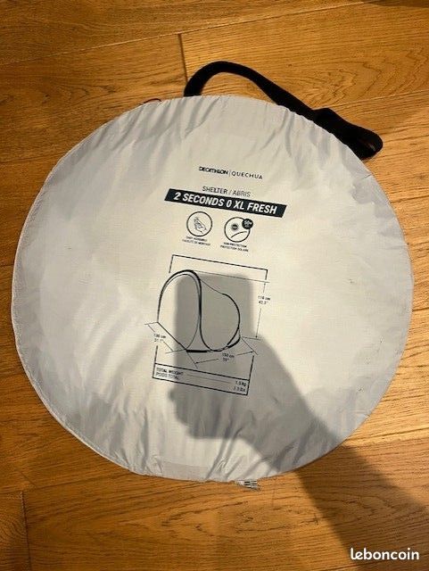 Quechua Seconds Xl Fresh 2-person Pop-up Camping And Beach Shelter