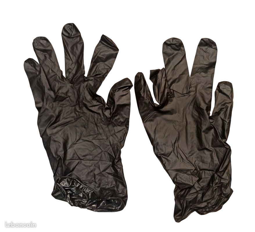 Gants de nettoyage ménager en nitrile (6 paires), réutilisables, allongés et épaissis, pour cuisine, vaisselle, ménage, lessive et lavage de voiture (image 1)