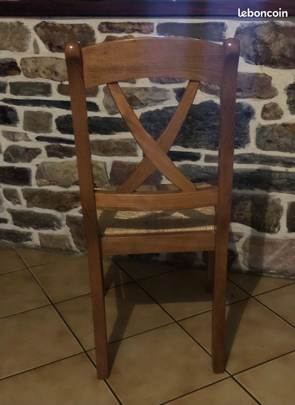 Table chêne+ chaise (image 3)