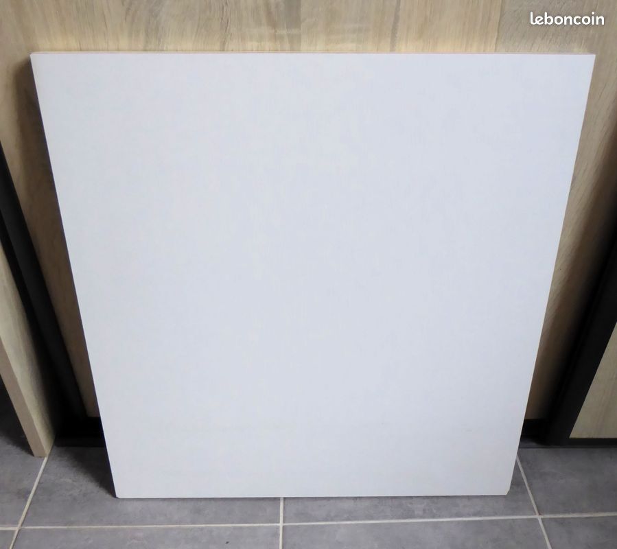 1 plaque en aggloméré mélaminé blanc (image 1)