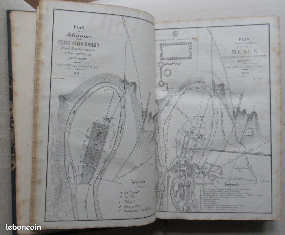 Histoire de Meaux et du Pays Meldois. A. CARRO. 1865. E.O (image 6)