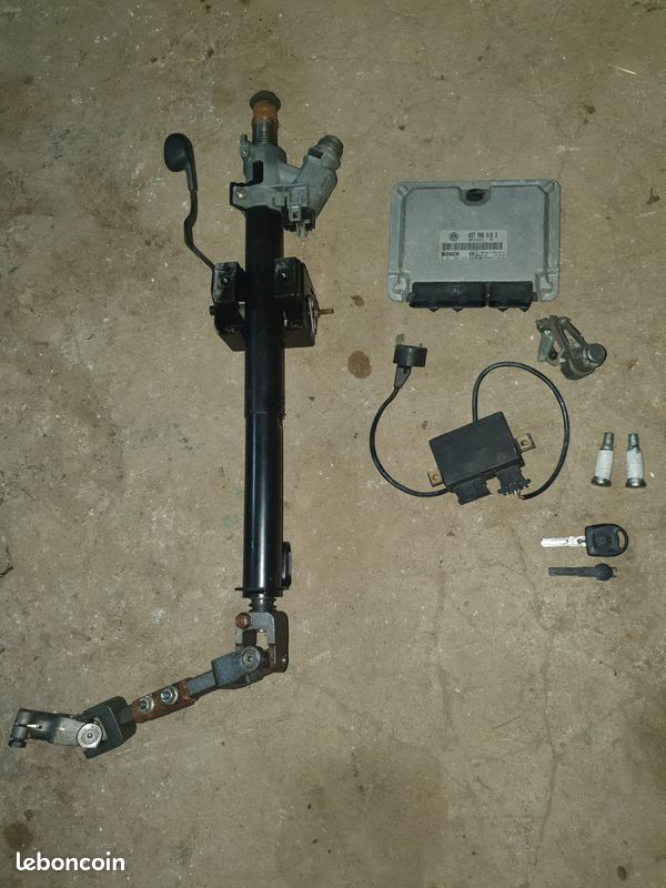 Kit démarrage vw golf 4 Cab 2L es 2001 clefs calculo etc ... (image 1)