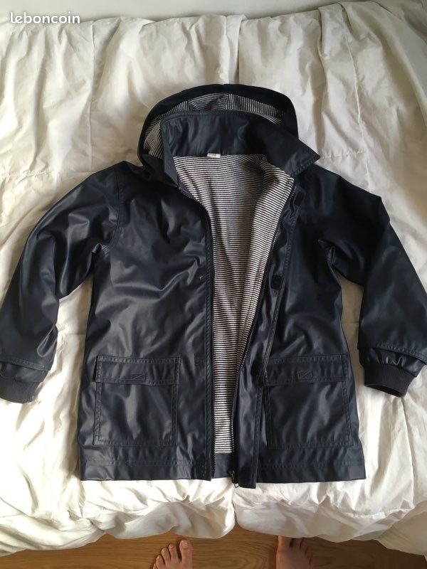 Coupe-vent petit bateau mixte bleu marine 12 ans (image 1)