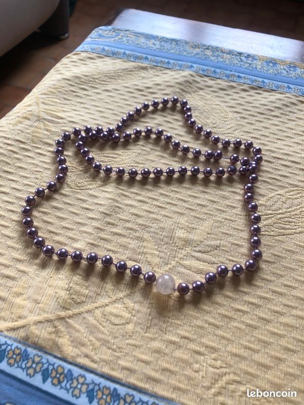 Collier perles fantaisie (image 3)