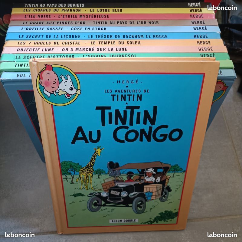 Lot Bd double album tintin collection (image 1)