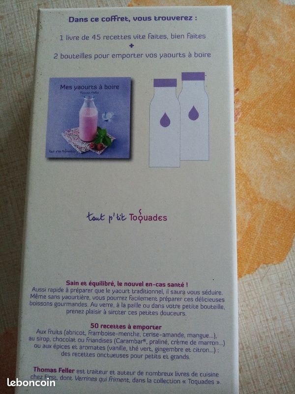 Coffret pour faire yaourt à boire (image 2)