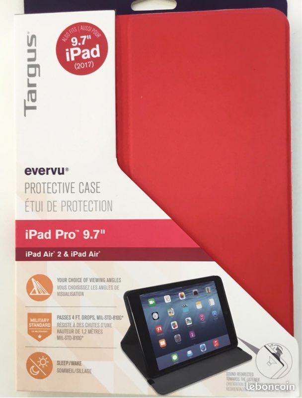 Coque pour Ipad pro 2017,Air et Air2 9,7’’ (image 1)