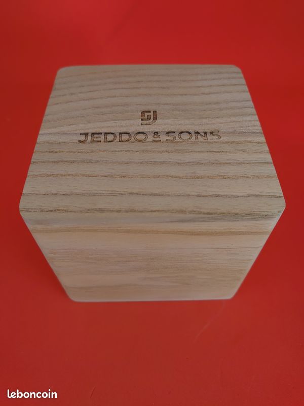 Jeddo & Sons Montre Chronographe en Bois et Acier (image 6)