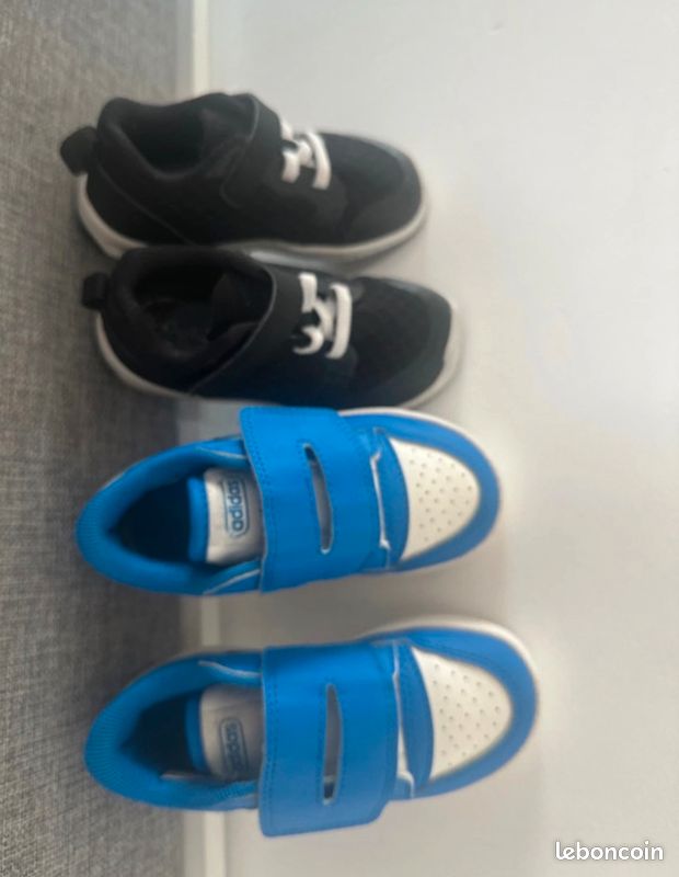 Lot basket garçon adidas / décathlon (image 1)