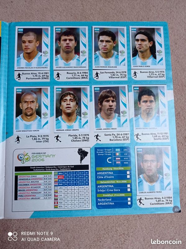 Carte Panini Coupe Du Monde 2006 #4 – Affiche Allemagne