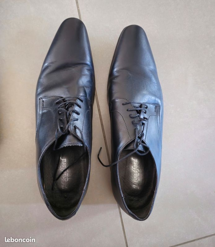 Chaussures habillées J. Bradford en cuir taille 46 (image 1)