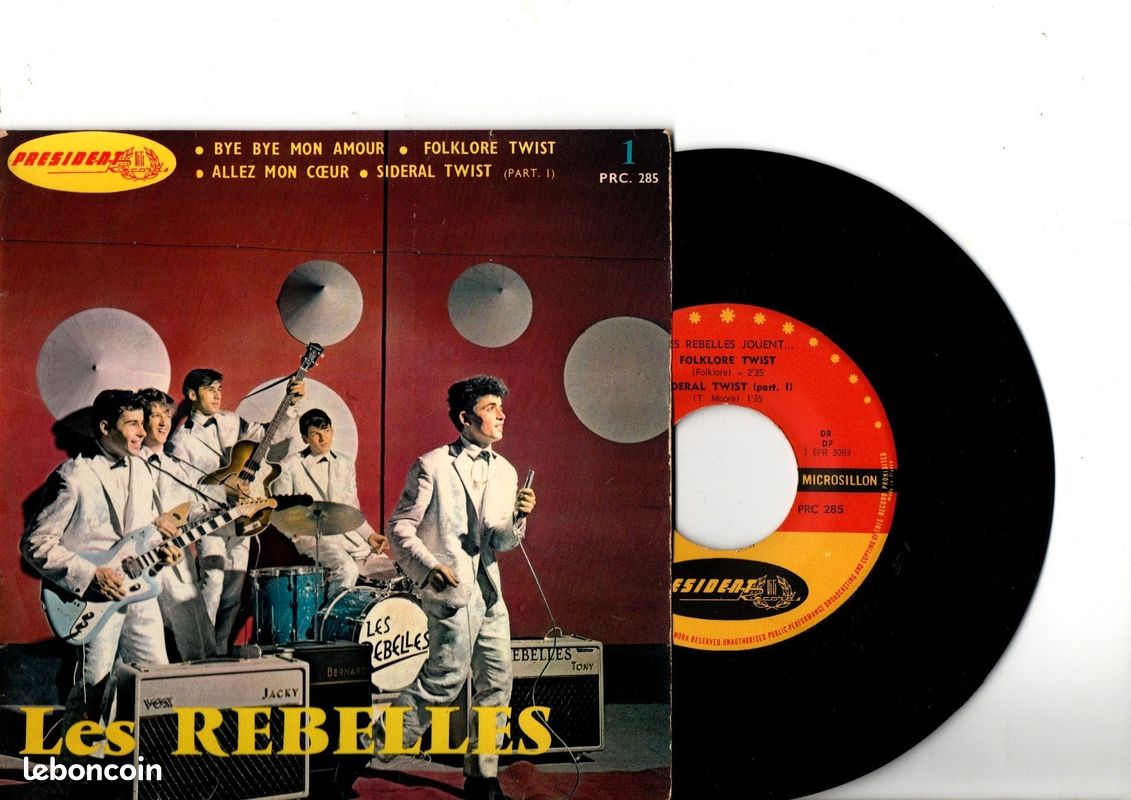 45t LES REBELLES (image 1)