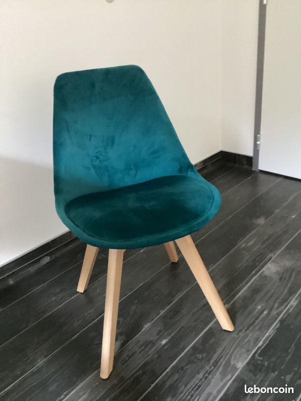Chaise velours (image 1)