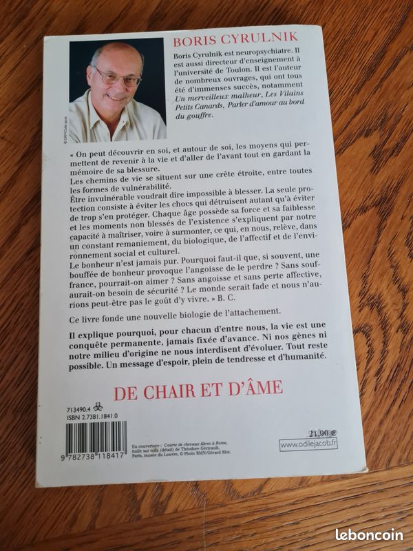 De Chair Et D'âme Boris Cyrulnik (image 3)