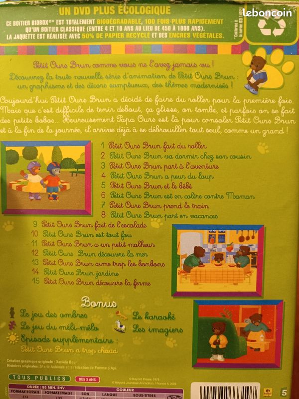 DVD petit ours brun (image 2)