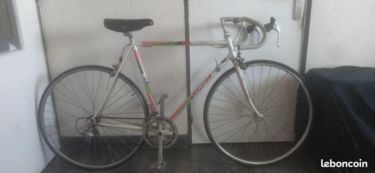 Cadre Vélo De Route Carlton Vintage Années 70 - Taille 60 Cm, Acier, Bleu (UK)