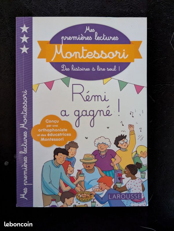 Mes premières lectures Montessori Rémi a gagné (image 1)