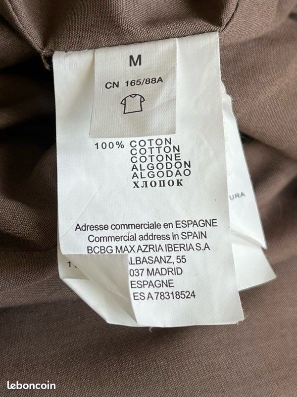 Blazer à Carreaux Prince De Galles H&M Taille 38/40 - Neuf Sans étiquettes - Laine Et Satin