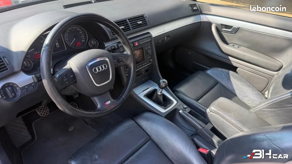 Audi S4 V8 AVANT 4.2 340 QUATTRO - 2007 - 194500km - TOIT OUVRANT - SIEGES RECARO - PACK BOSE (image 8)