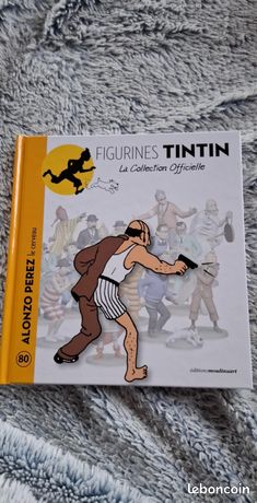 FIGURINE TINTIN COLLECTION officielle n° 80 Alonzo Perez - Emballage d