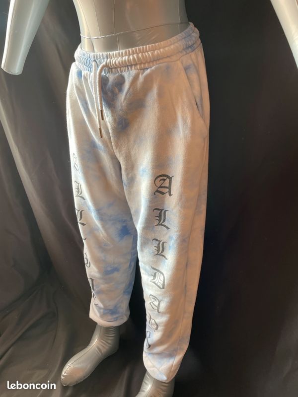 Pantalon Jennyfer Taille M - Bootcut En Toile Gris, Style Chino Années 90