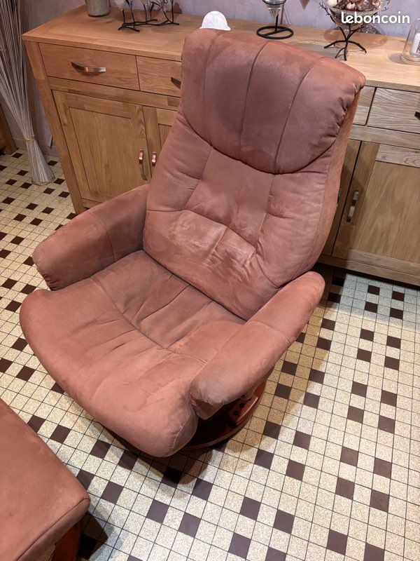 Fauteuil relax avec repose pied (image 2)
