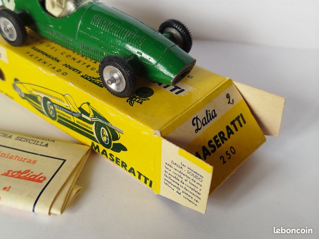 Rare Solido Brosol Brésil Maserati V8 Mistral -no dinky no corgi no politoys Rare Solido Brosol Brésil Maserati V8 Mistral -no dinky no corgi no politoys
