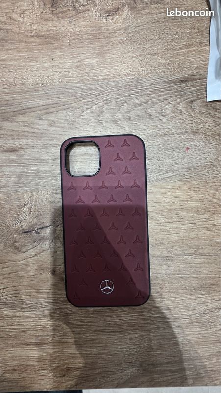 Coque mercedes cuir iphone13 (image 4)