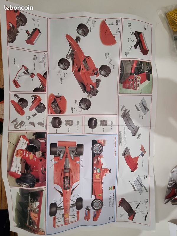 Tameo Kits neuf - F1 Ferrari F2001 M. Schumacher (image 12)