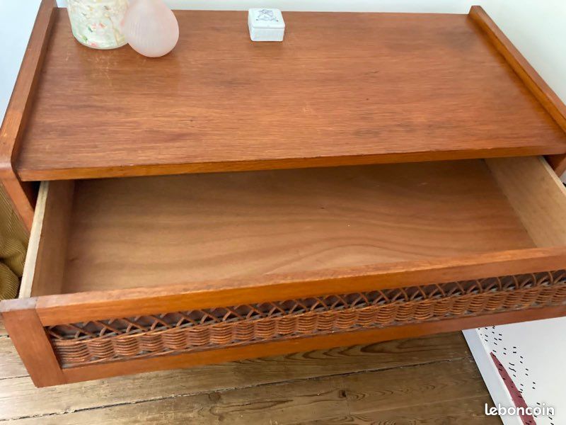Commode bohème rotin (image 4)