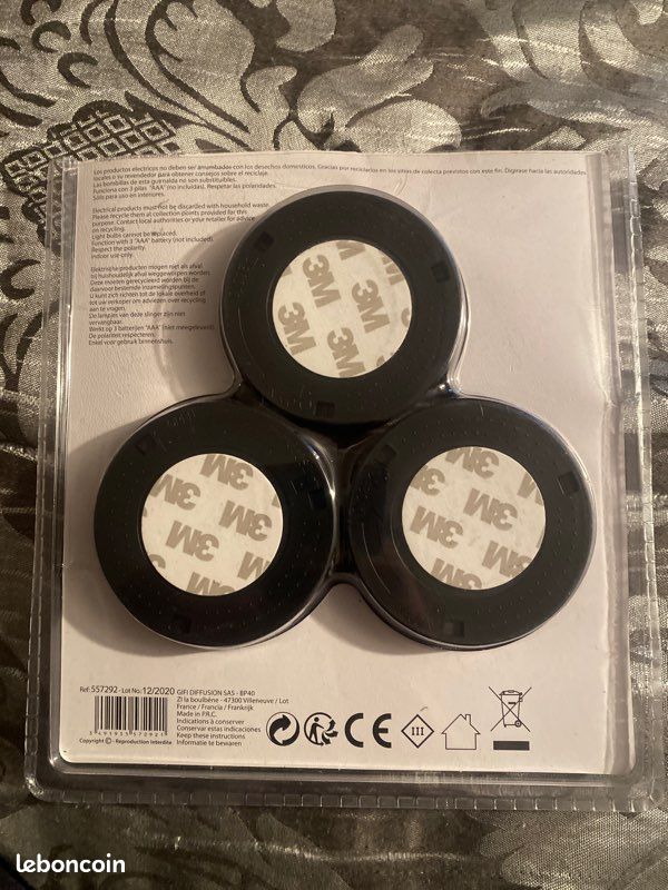 Spot lampe push 4 led (image 2)