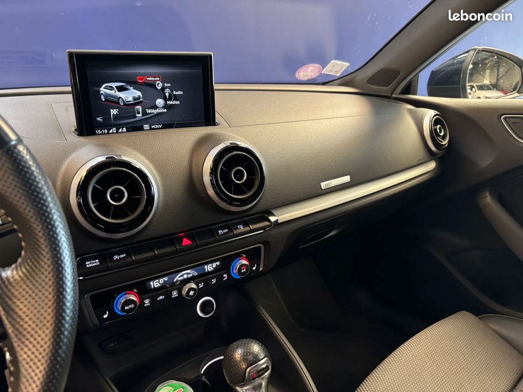 AUDI A3 1.4 150ch S line - 2016 - 55 000 km - CarPlay - Suivi complet (image 15)