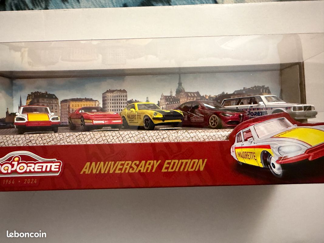 Majorette Gift Pack Anniversaire 60ans 5x miniatures Neuves Scellées 🌟 (image 1)