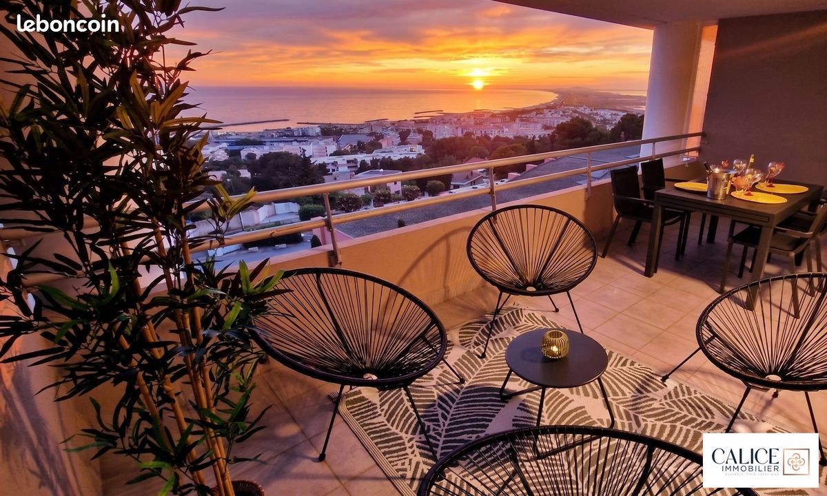 Appartement 3 pièces 59 m² · à Sète · 59 m² · 555 000 €