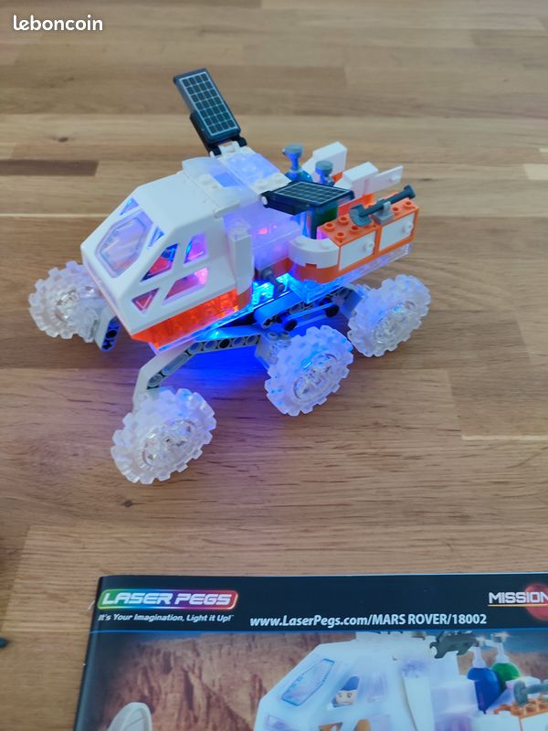 Laserpegs Com Laser Pegs Play Table Mars Rover Laser Pegs