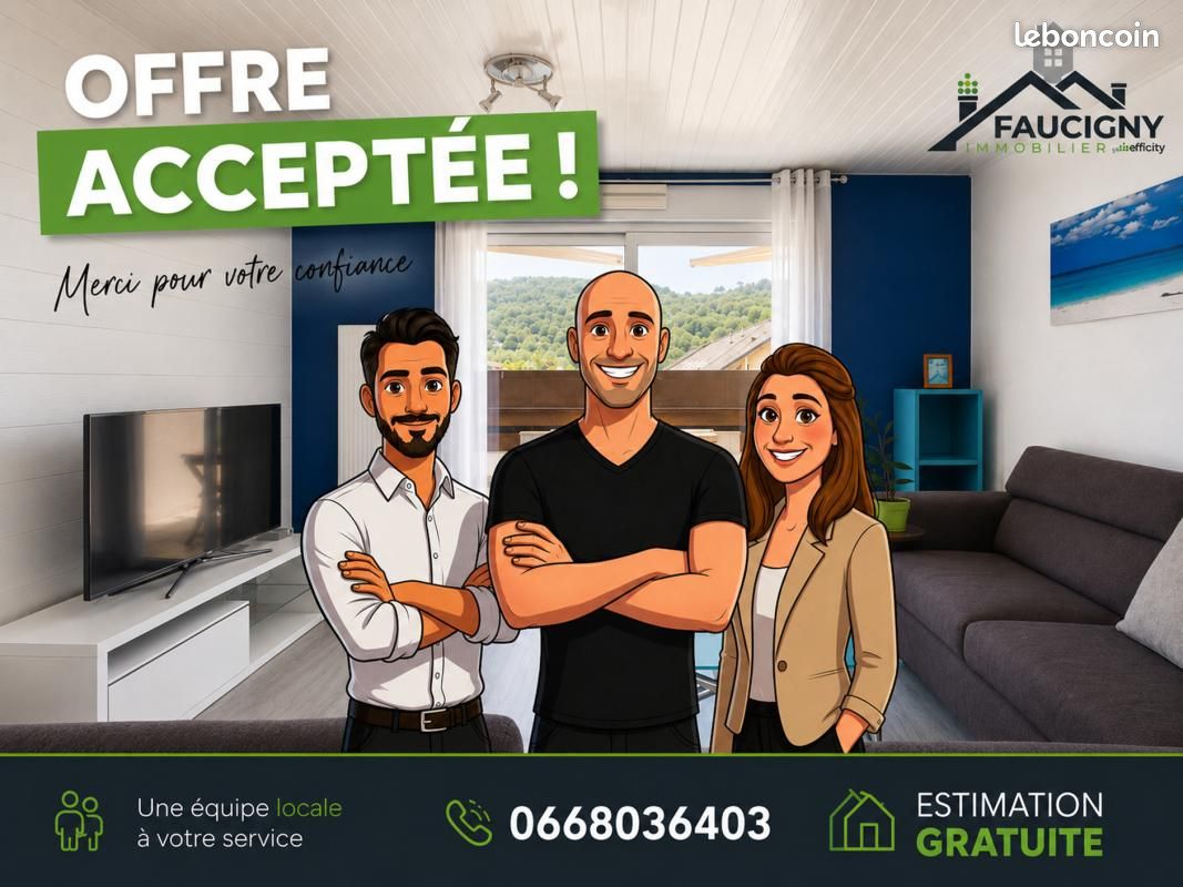 Appartement 4 pièces 103 m² · à Saint-Pierre-en-Faucigny · 103 m² · 312 000 €
