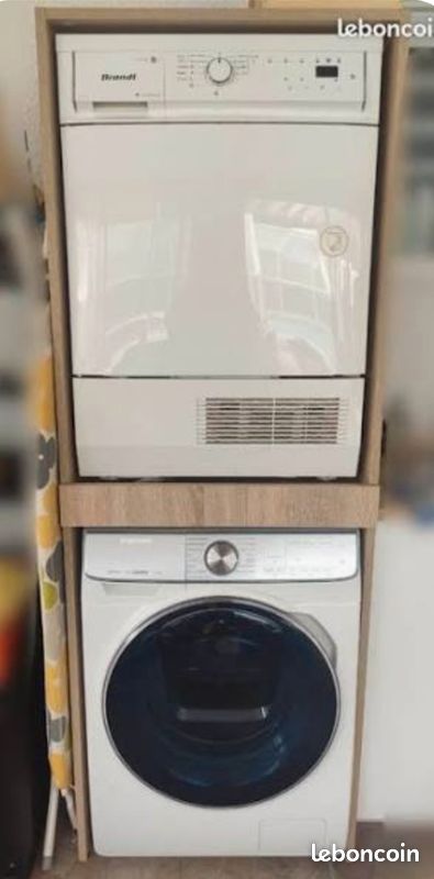 Meuble / armoire pour lave linge sèche linge 66/180/51cm (image 3)