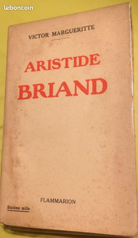 Livre "Aristide BRIAND" de Victor MARGUERITE (image 1)