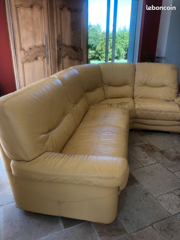 Canapé angle + fauteuil (image 2)