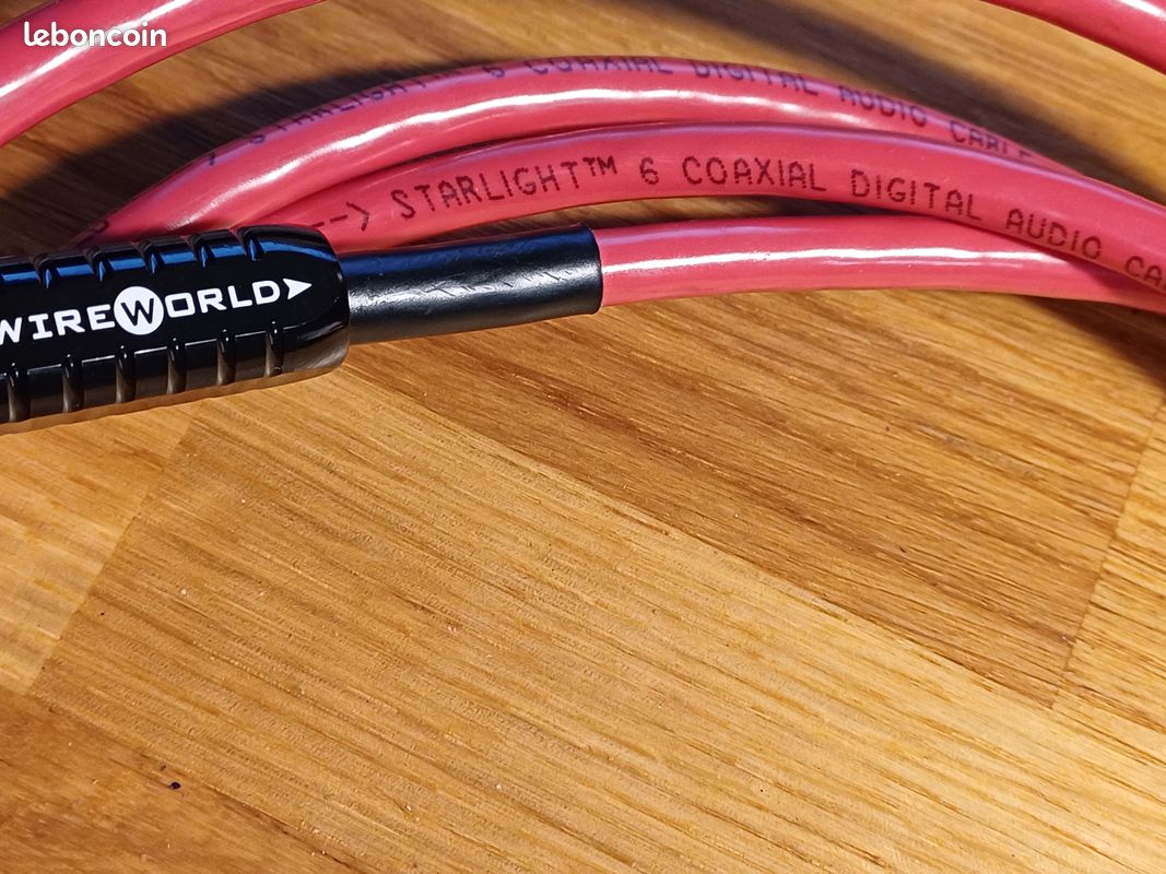 Câble RCA numérique Wireworld Starlight 2m (image 2)