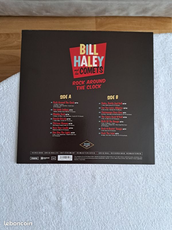 Vinyle bill haley and his comets "rock around the clock" (image 2)