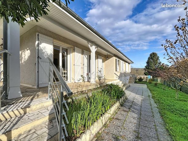 Vente | Maison | 7p | 5ch | 117 m² | Lasseube | Expo Sud-Ouest | Terrasse · Jardin