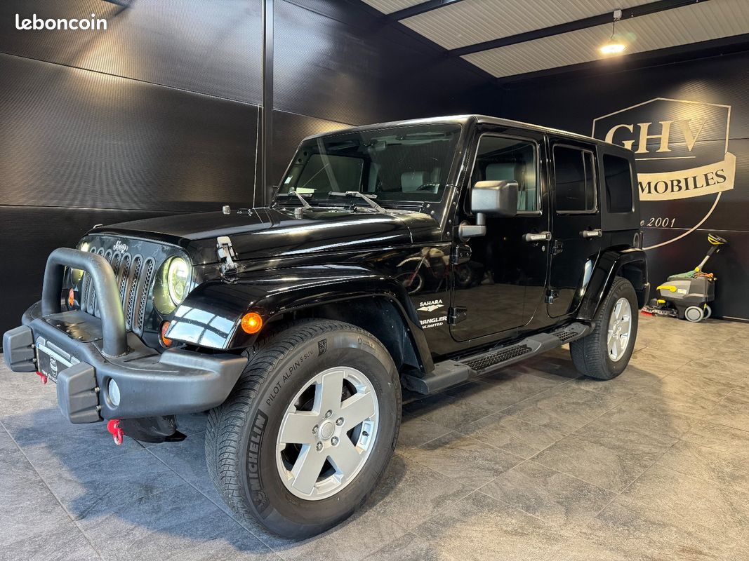 Jeep Wrangler UNLIMITED SAHARA 2,8L CRD 177Ch 4X4 5 PORTES (image 1)