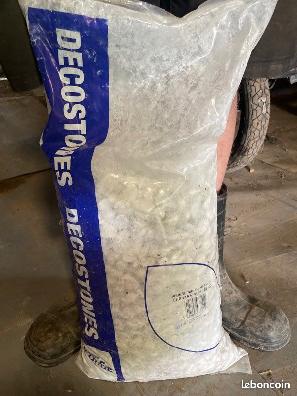 Sac de cailloux pour massif blanc (image 2)